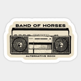 Band of Horses Sticker